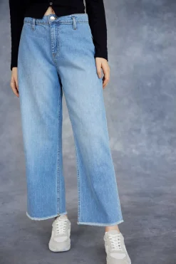 Slowlove Calcas-Pantalon Vaquero Palazzo