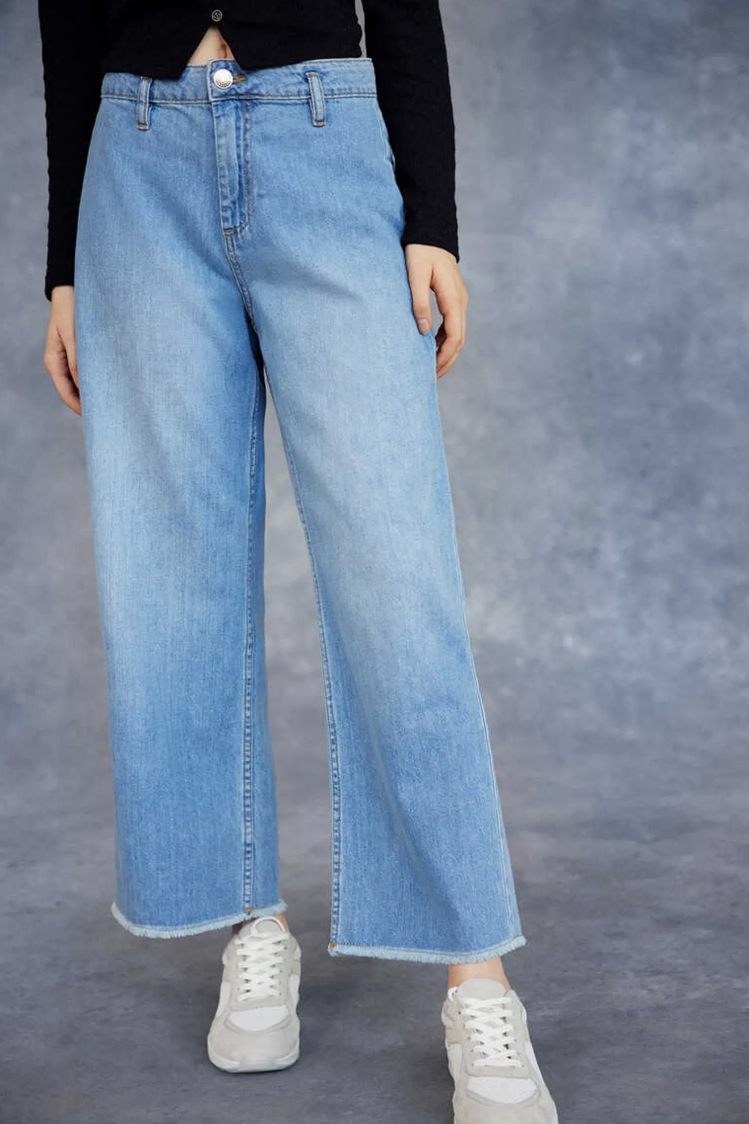 Slowlove Calcas-Pantalon Vaquero Palazzo