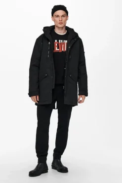 Only & Sons Parka Preto Hot