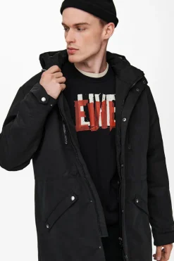 Only & Sons Parka Preto Hot