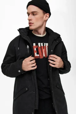 Only & Sons Parka Preto Hot