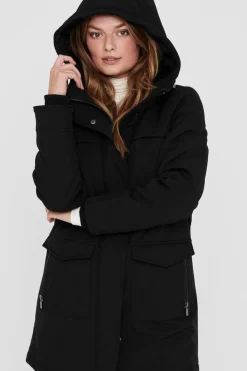 Only Sobretudos E Parkas-Parka 3/4 Taschen Mit Kapuze