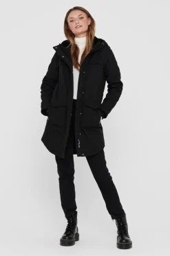 Only Sobretudos E Parkas-Parka 3/4 Taschen Mit Kapuze