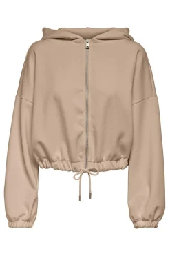 Only Sweatshirts-Parka Curta Com Capuz