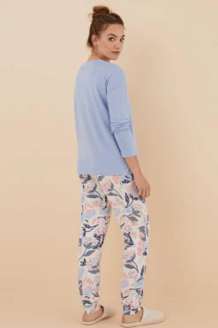 Women'secret Pijamas-Pijama 100% Algodao Patchwork Flores