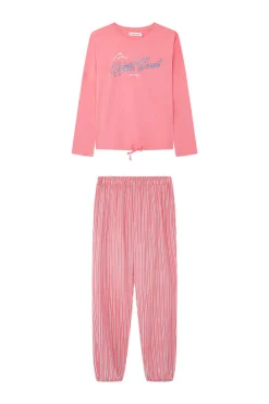 Women'secret Pijamas-Pijama 100% Algodao Riscas