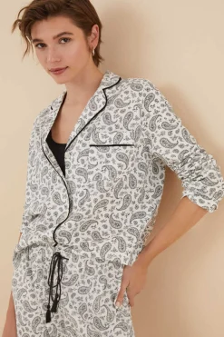 Women'secret Pijamas-Pijama Camiseiro 100% Algodao Boho