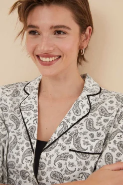 Women'secret Pijamas-Pijama Camiseiro 100% Algodao Boho