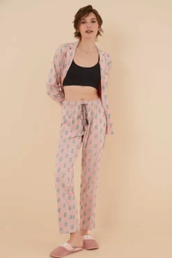 Women'secret Pijamas-Pijama Camiseiro 100% Algodao Boho