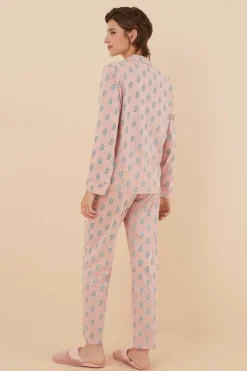 Women'secret Pijamas-Pijama Camiseiro 100% Algodao Boho