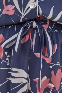 Women'secret Pijamas-Pijama Camiseiro Com Estampado De Flores De Moniquilla