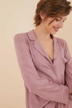 Women'secret Pijamas-Pijama Camiseiro Viscose Suave