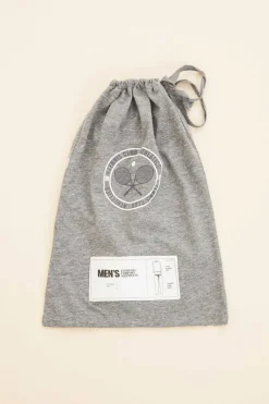 Women'secret Pijama Comprido Homem 100% Algodao Tenis Cinzento New