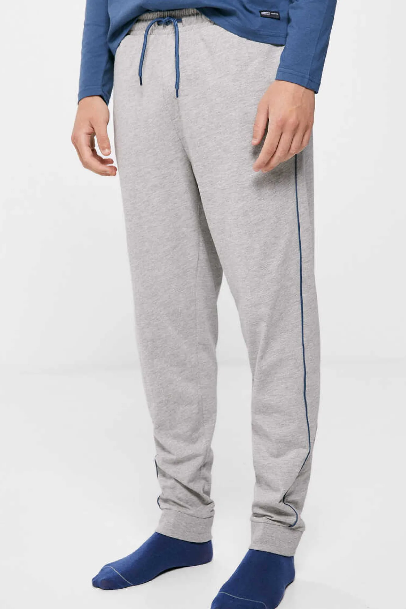 Springfield Pijama Comprido Malha Algodao Torrada Gasolina Clearance