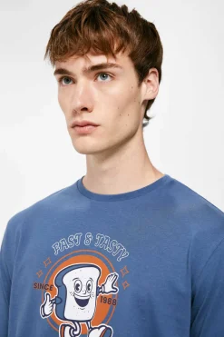 Springfield Pijama Comprido Malha Algodao Torrada Gasolina Clearance