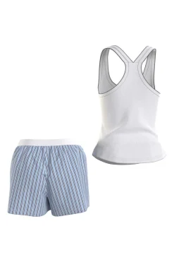 Tommy Jeans Pijamas-Pijama De Calcoes E Camisola Sem Mangas