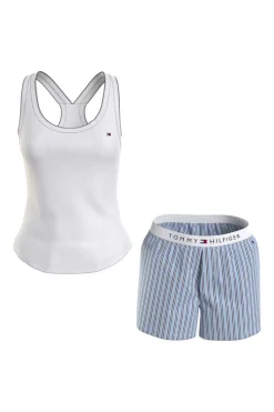 Tommy Jeans Pijamas-Pijama De Calcoes E Camisola Sem Mangas