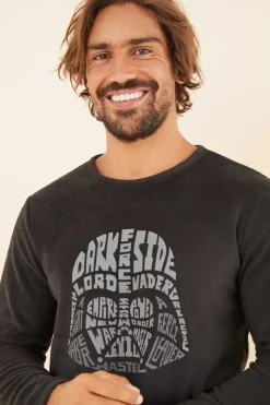 Women'secret Pijama Polar Comprido Star Wars Para Homem Preto Outlet