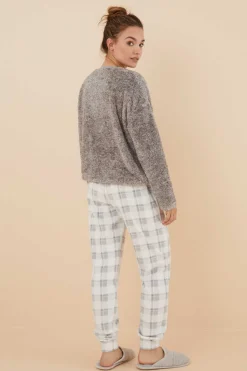 Women'secret Pijamas-Pijama Polar Snoopy