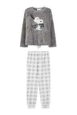 Women'secret Pijamas-Pijama Polar Snoopy