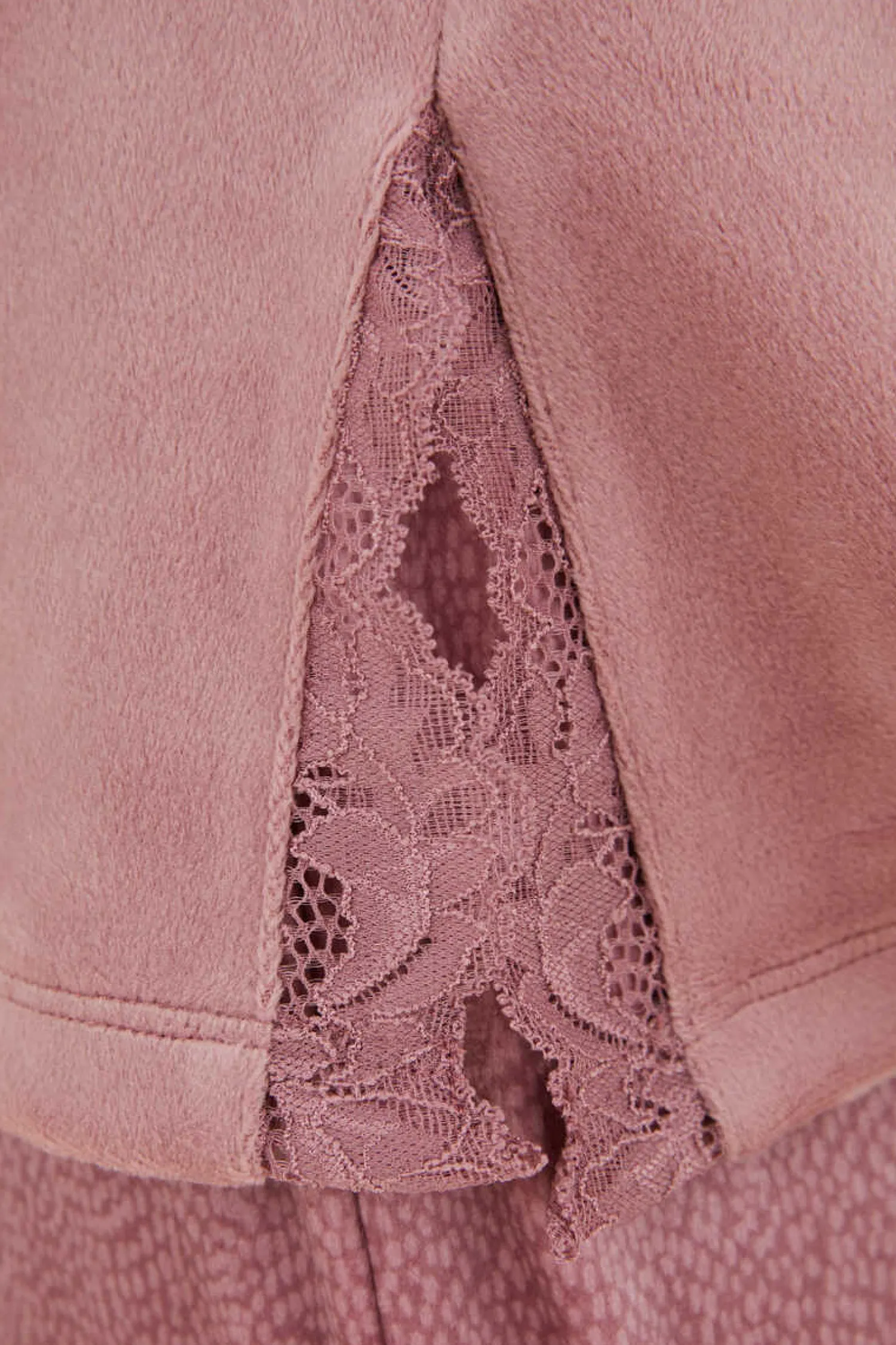 Women'secret Pijamas-Pijama Veludo Elastico