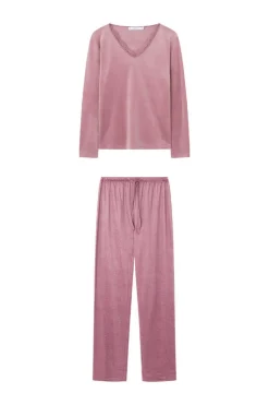 Women'secret Pijamas-Pijama Veludo Elastico