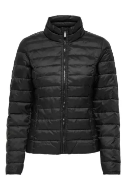 Only Blusoes E Casacos-Plumifero Acolchado De Manga Larga