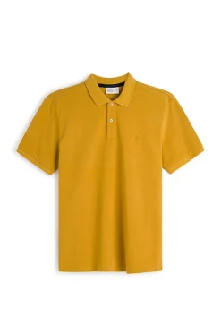 Springfield Polo Basico Pique Slim Amarelo Clearance