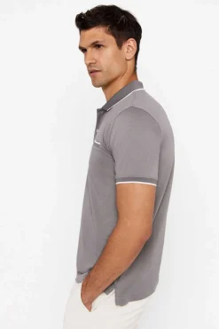 Cortefiel Polo Coolmax Fresh ® Cinzento Outlet
