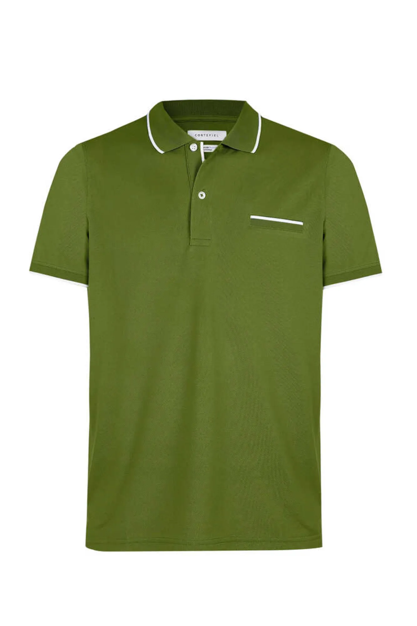 Cortefiel Polo Coolmax Fresh ® Verde Outlet