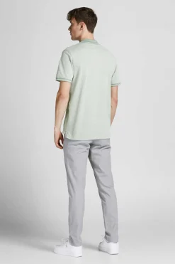 Jack & Jones Polo De Algodao De Homem Verde Hot