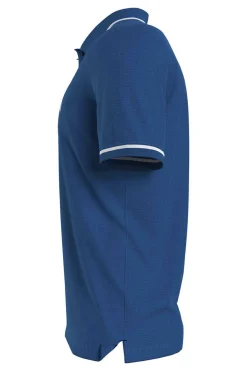 Calvin Klein Polo De Manga Curta Azul Online