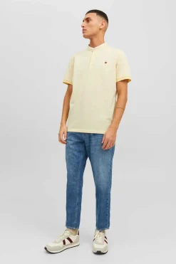 Jack & Jones Polo Gola Mao Banana Outlet