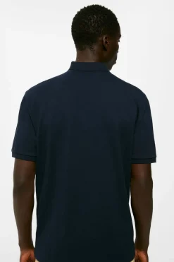 Springfield Polo Pique Basico Marinho Outlet