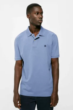 Springfield Polo Pique Basico Azul Hot