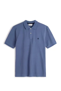 Springfield Polo Pique Basico Azul Hot