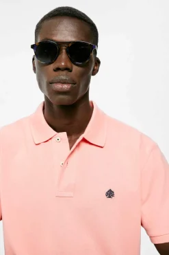 Springfield Polo Pique Basico Roxo Discount