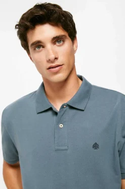 Springfield Polo Pique Basico Acqua Discount