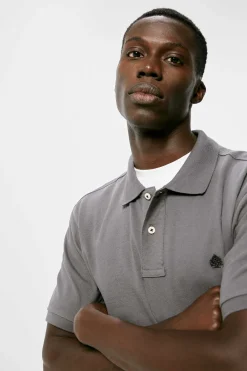 Springfield Polo Pique Basico Mix Cinza Discount