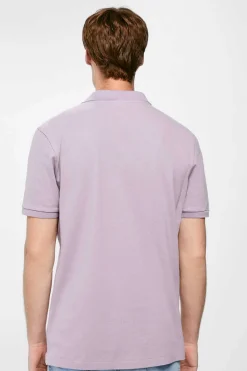 Springfield Polo Pique Basico Roxo