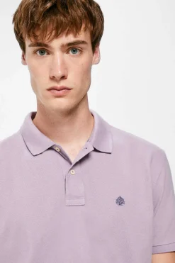 Springfield Polo Pique Basico Roxo