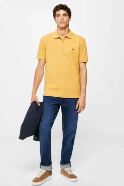 Springfield Polo Pique Basico Camelo