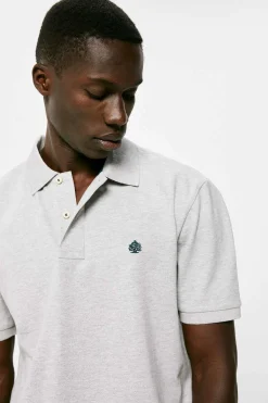 Springfield Polo Pique Basico Cinza Online