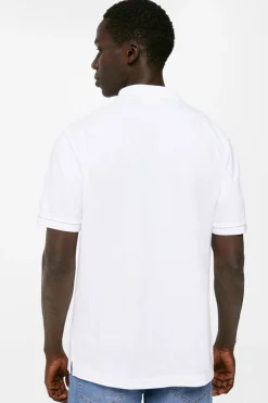 Springfield Polo Pique Basico Branco Outlet