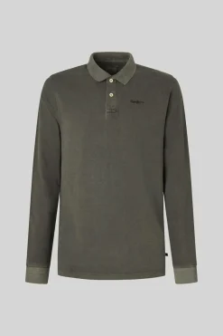 Pepe Jeans Polo Pique Logo Bordado Verde Online