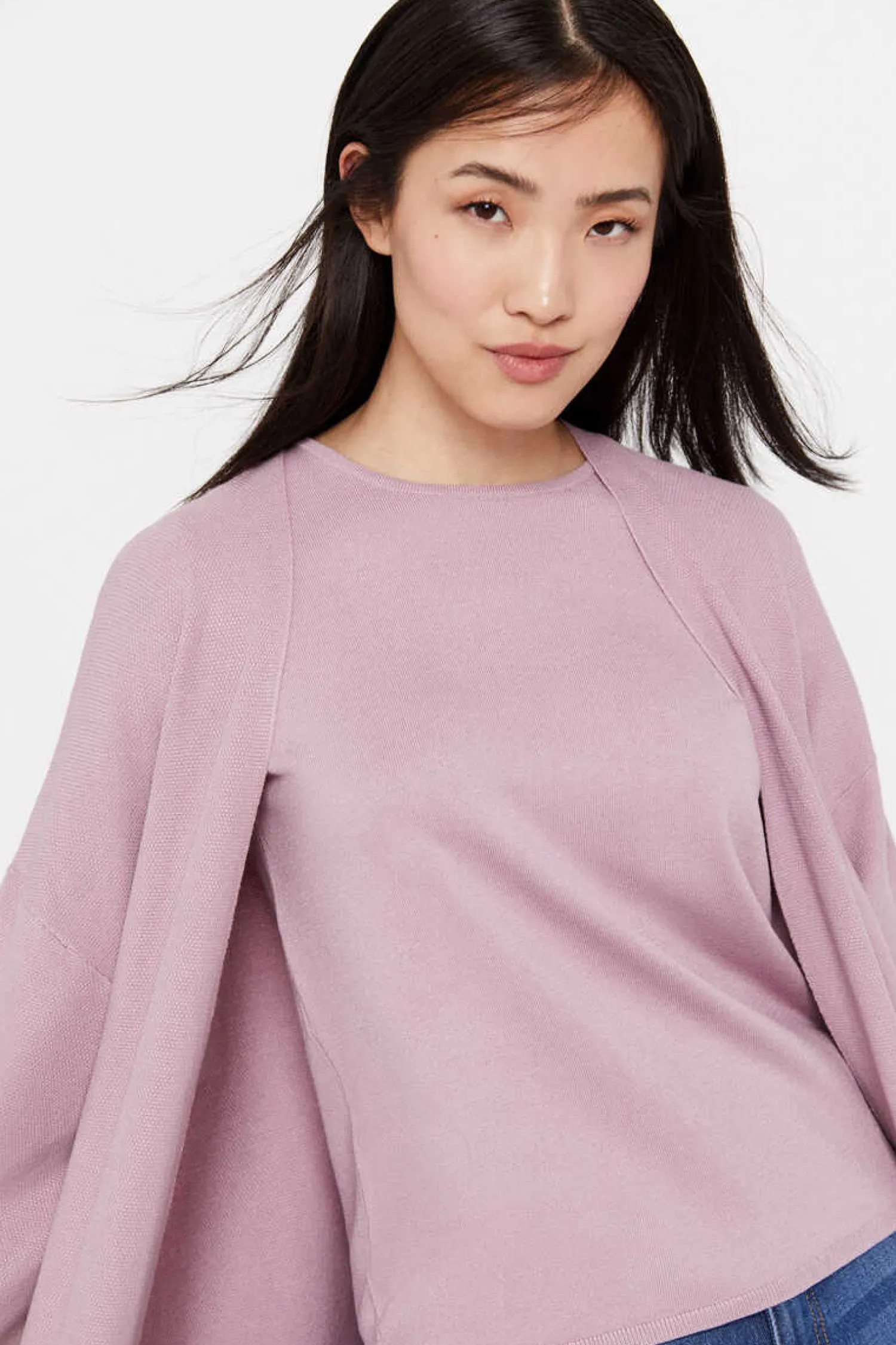 Cortefiel Blusoes E Casacos-Quimono Malha Estrutura