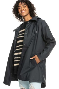 Roxy Sobretudos E Parkas-Rain Dance - Trenka Para Mulher