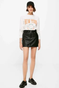 Springfield Saias-Saia Cinto Efeito Pele