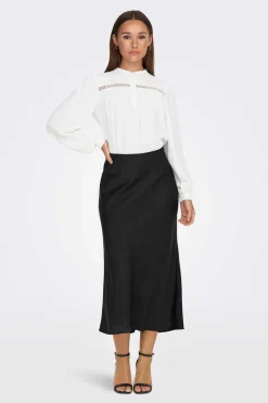 JDY Saias-Saia Comprida Acetinada