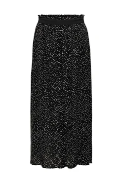 Only Saias-Saia Comprida Estampada Cintura Elastica